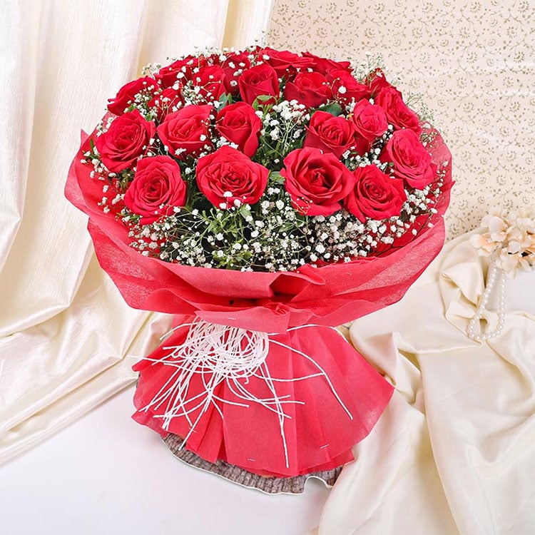 Round bouquet (20 rose)