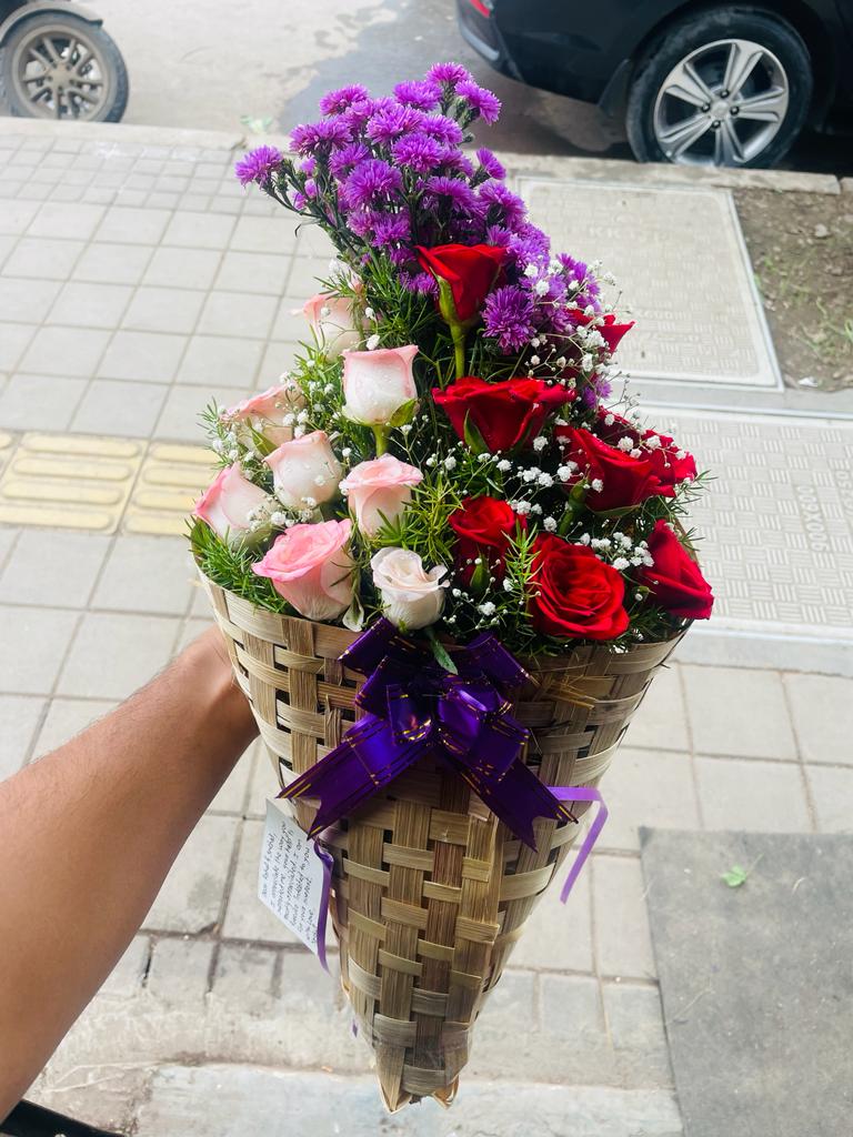 Flat Chatai Bouquet